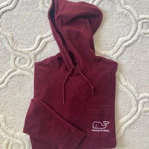 Vineyard Vines Mens Burgee Whale Hoodie